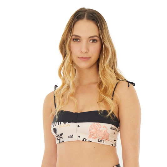 AMEENA ROCA BANDEAU TOP