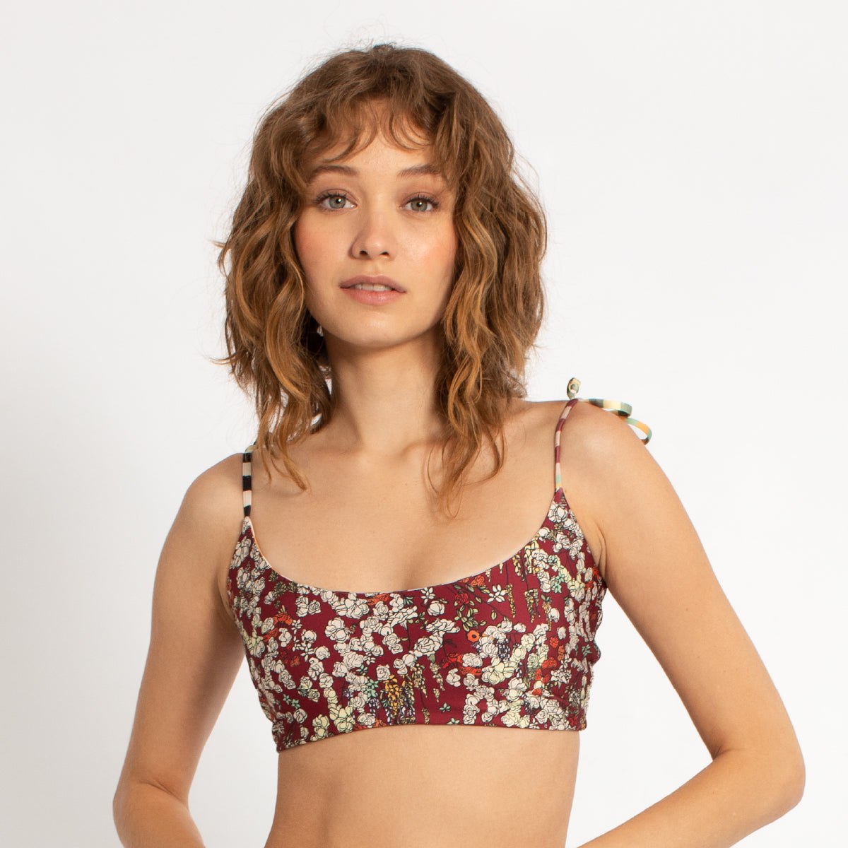 ALAIA LUCRECIA BANDEAU TOP