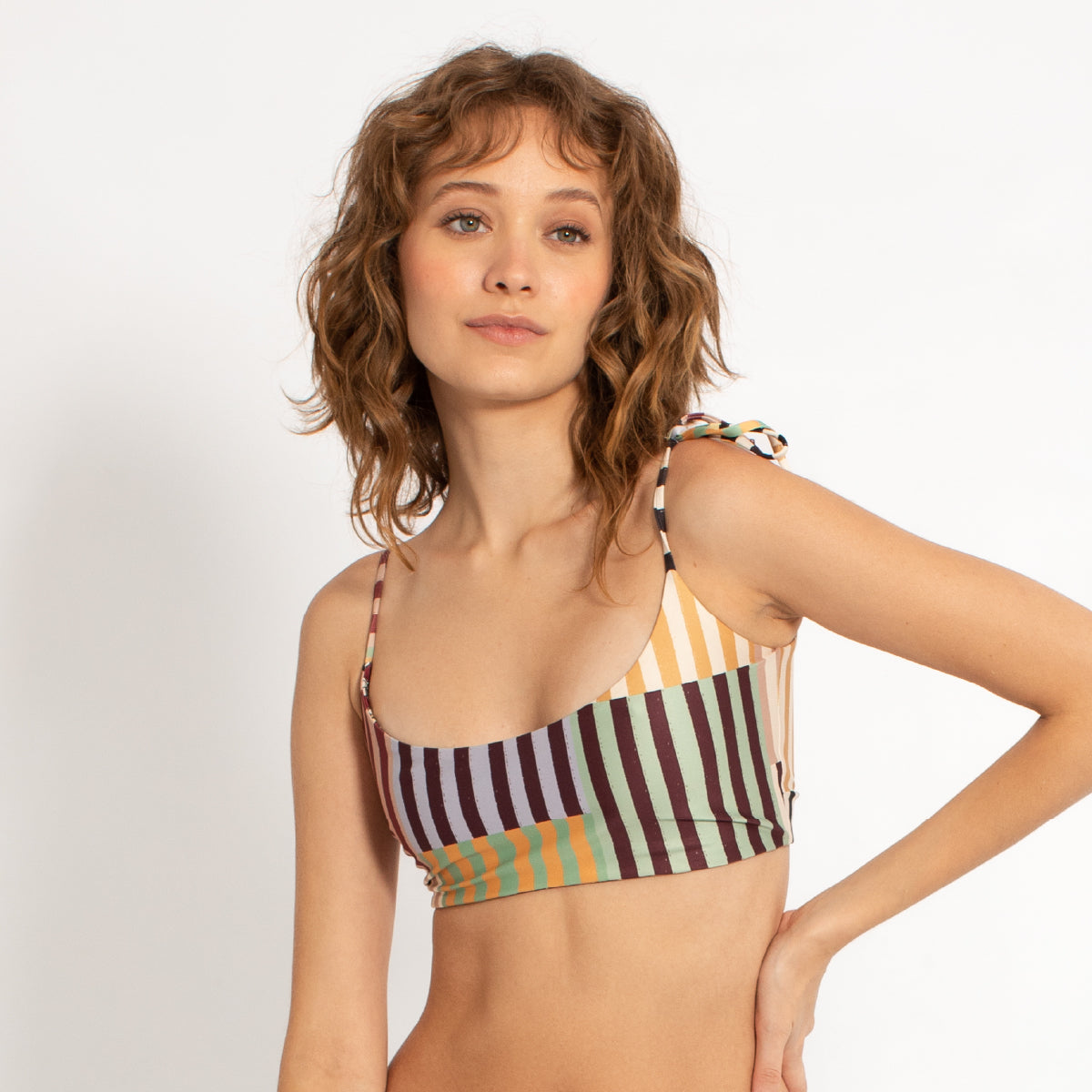 ALAIA LUCRECIA BANDEAU TOP